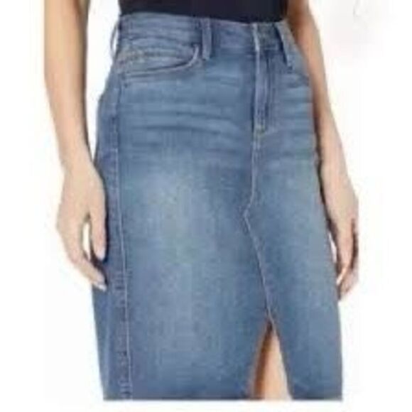 Skinny girl, denim pencil skirt size 14 W - Picture 1 of 5